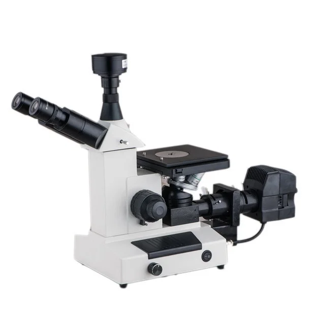 XJX-4XB professional industrial optical light quadruple digital inverted metallurgical microscope with filter for industry