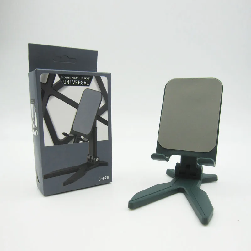 Plastic Height Adjustable Table Portable Phone Stand Folding Desktop