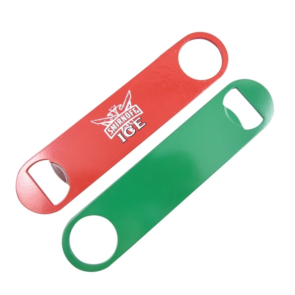 Customized Logo Wine Stainless Steel Beer Blank Metal Bottle Opener