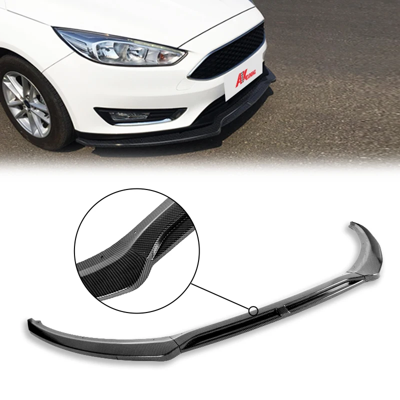 2015 2016 2017 2018 car ford focus 3 mk3 spare parts accessories for front bumper lip body kit diffuser spoiler bodykit