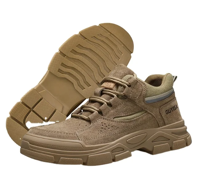 Wholesale Steel Toe Safety Shoes Welding Fashion Lightweight Comfortable Casual Working Anti-smashing Shoe For Men