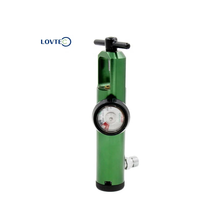 Hot selling medical oxygen pressure reducer long CGA870 oxygen regulator for tank