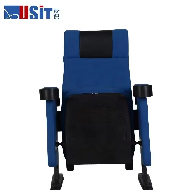 Wholesale folding Theater Chairs Comfortable VIP Cinema Seating With Cup Holder