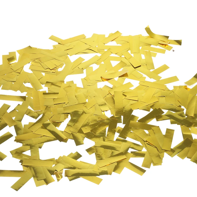 Factory customized gold leaf filling air compression party popper