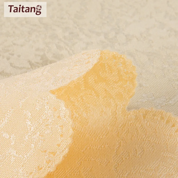 Fancy Wedding Champagne Color Party Tablecloth