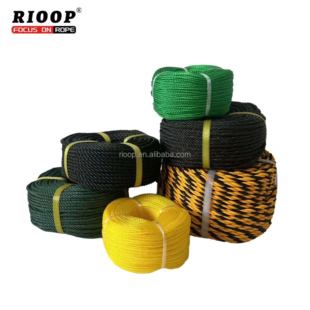 Factory Supply Plastic Pp Multifilament Braided Rope