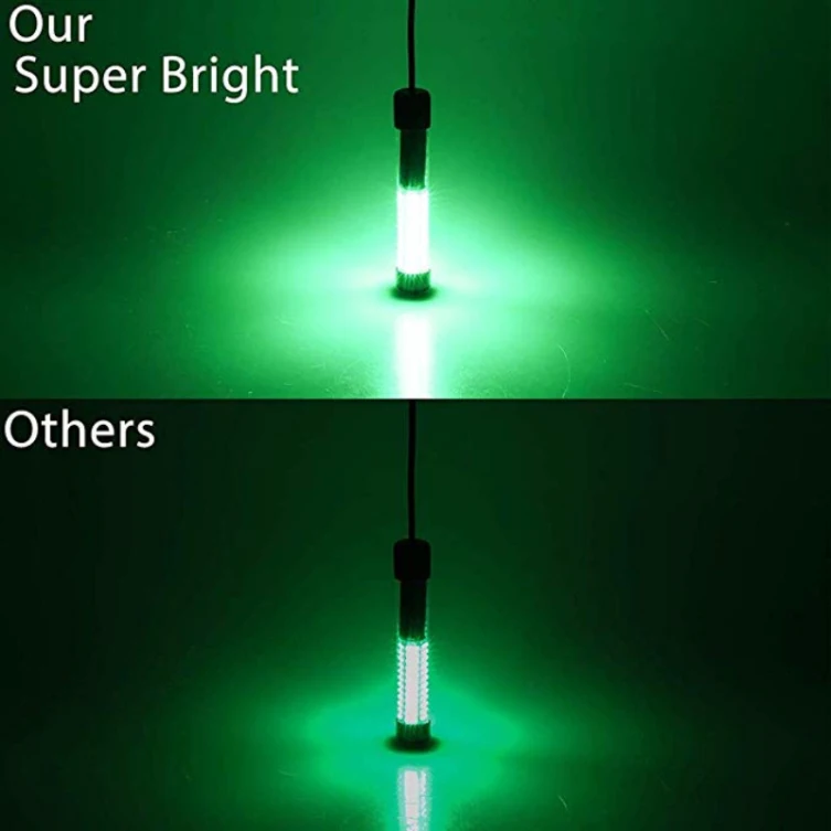 Fishing Lights Underwater Catching Fish Lamp Gathering Gadus Trawler Tuna Octopus Hairtail Green Lighting 50W 100W