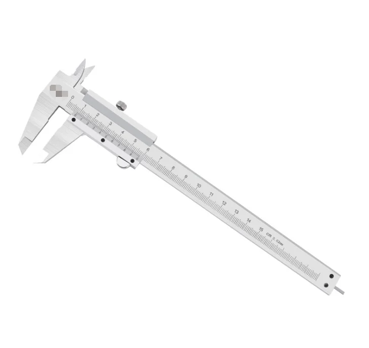 Vernier card with gauge caliper small household industrial grade 0-150-200-300