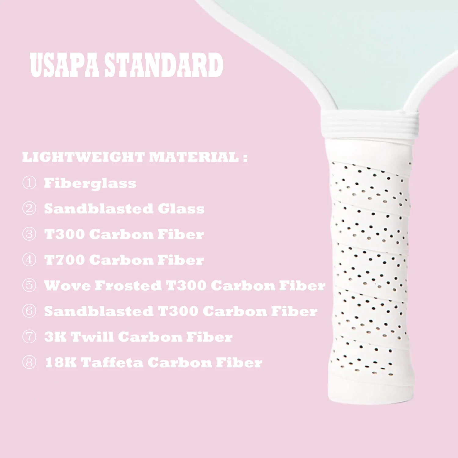 Custom Pickleball Paddle Carbon Fiber Professional Thermoforming Honeycomb Polymer Core Lightweight Pickleball Paddle