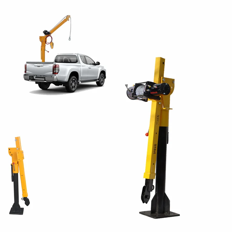 Дистанционное управление гидравлический небольшой мини-Автокран 1300 кг грузоподъемность мини-кран