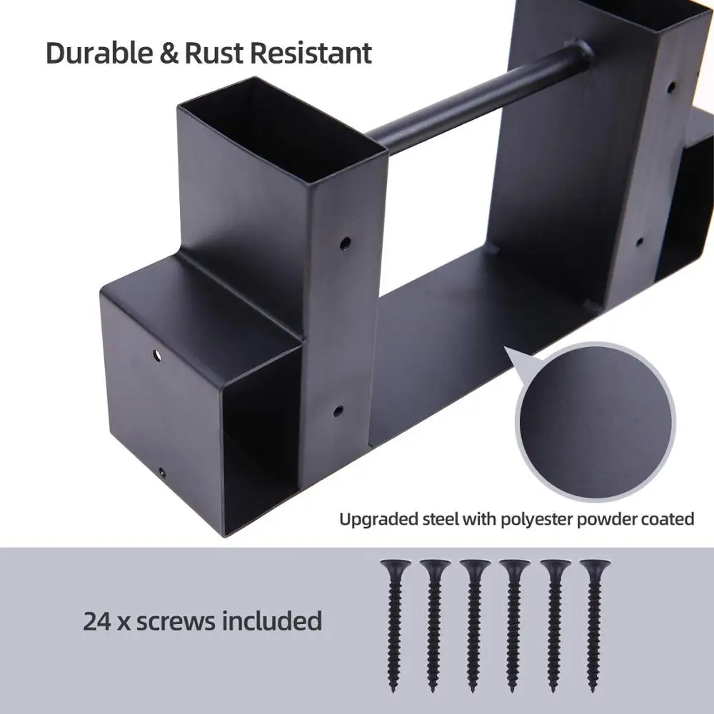 JH-Mech, Черное порошковое покрытие, подставка для дрова