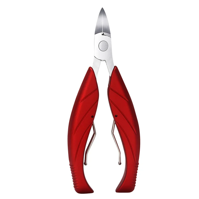 Nail clippers olecranon nail scissors stainless steel dead skin scissors plastic handle dead skin clippers nail clippers