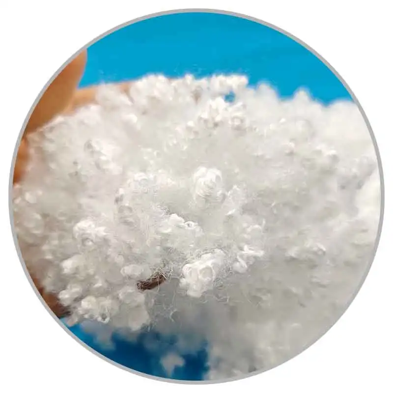 7D 64MM virgin HCS fiber pillow filling best price