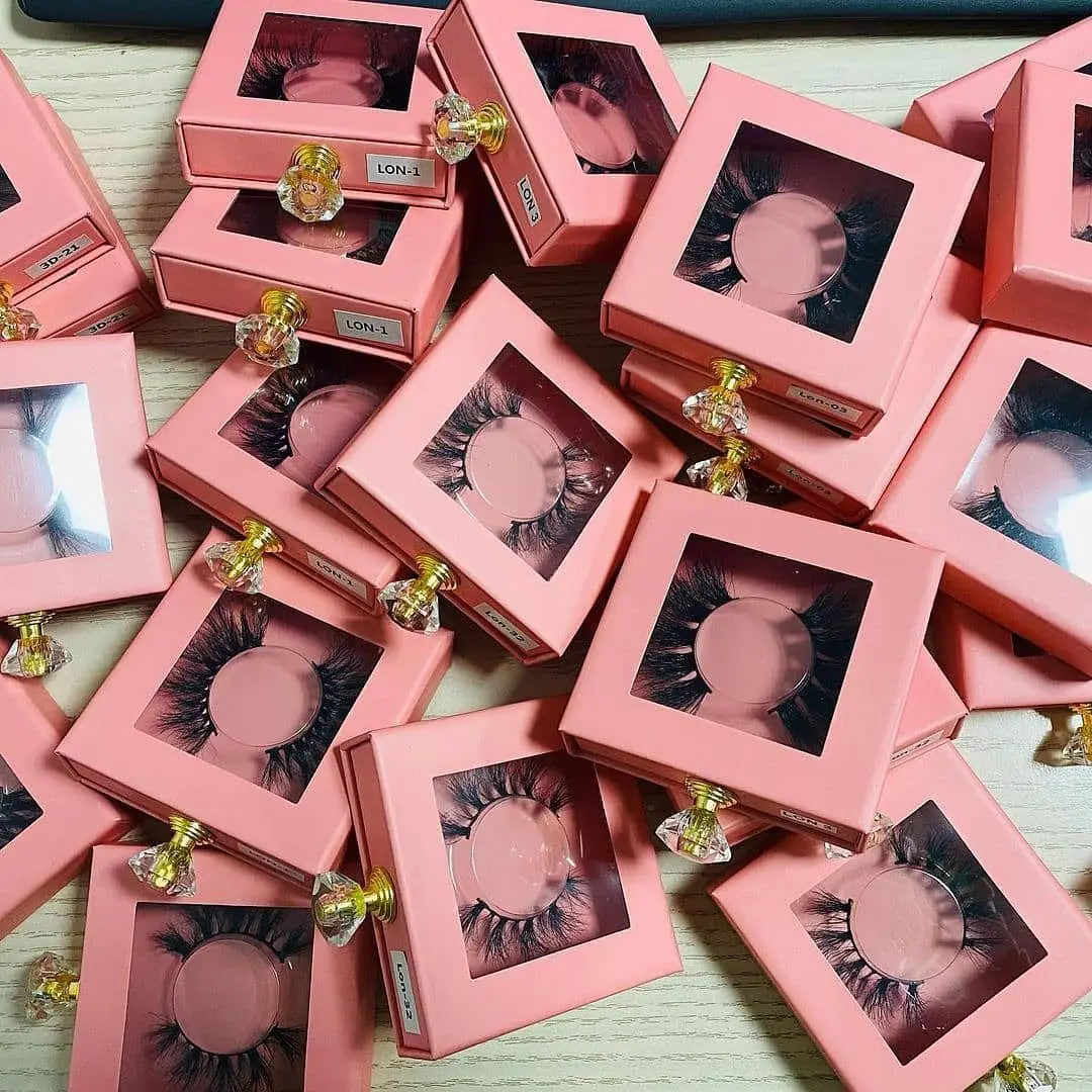 Wholesale high quality lashvendor mink butterfly box lash books custom lashbox packaging with logo