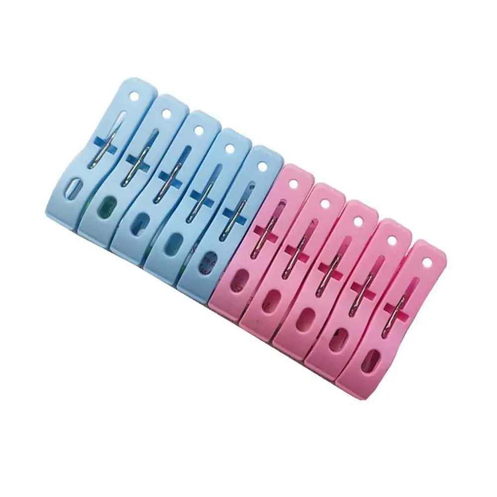 Hot Sale 20 Clips PP Plastic Clothes Pegs Wholesale Pegs Soft Grip Pins For Socks