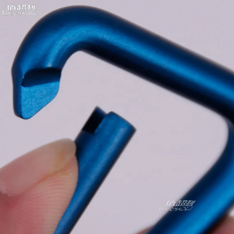 Baichao Factory cheap price triangle aluminum alloy snap hooks