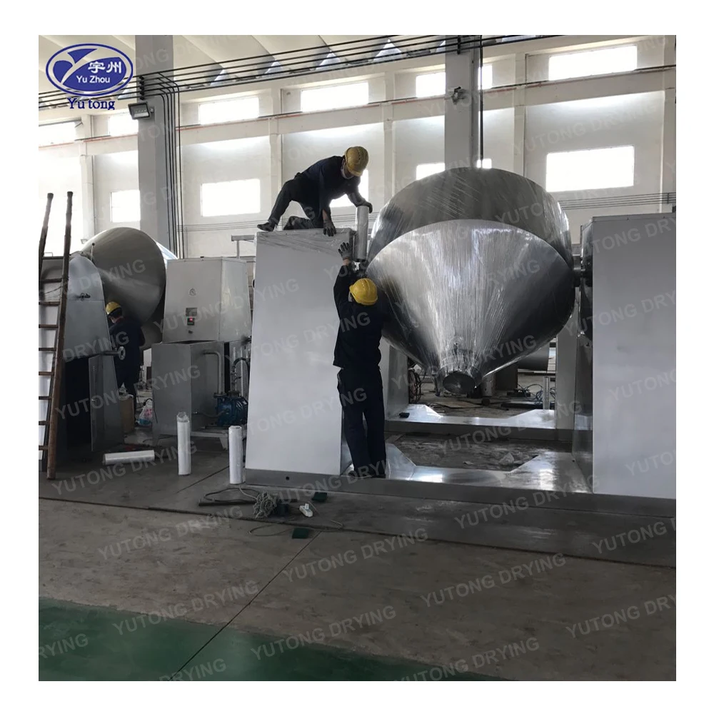 Original Factory Plastics Processing Leather P-nitrotoluene Conical Safe Material Stainless Steel Vanilla Vacuum Tray Dryer