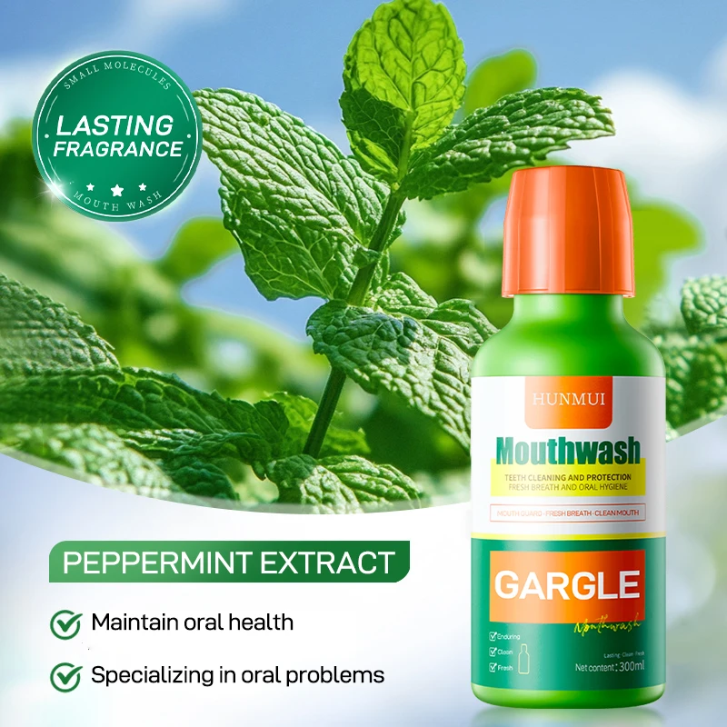 Daily Oral Health Oral Cleaning Antibacterial Breath Fresh Whitening  Liquid Mouthwash