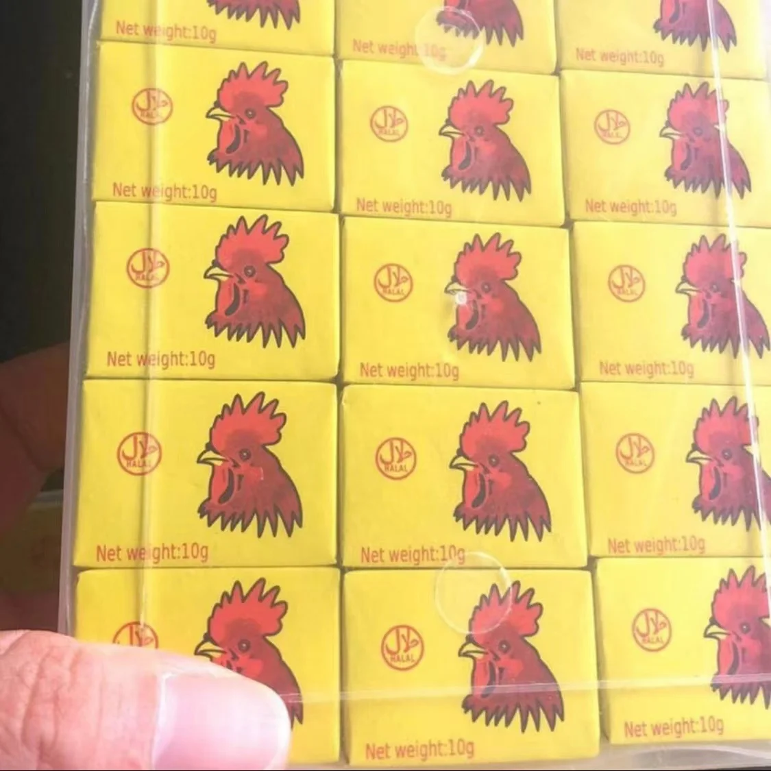 Seasoning chicken/shrimp/beef 10*60*24 cube in bulk cheap price