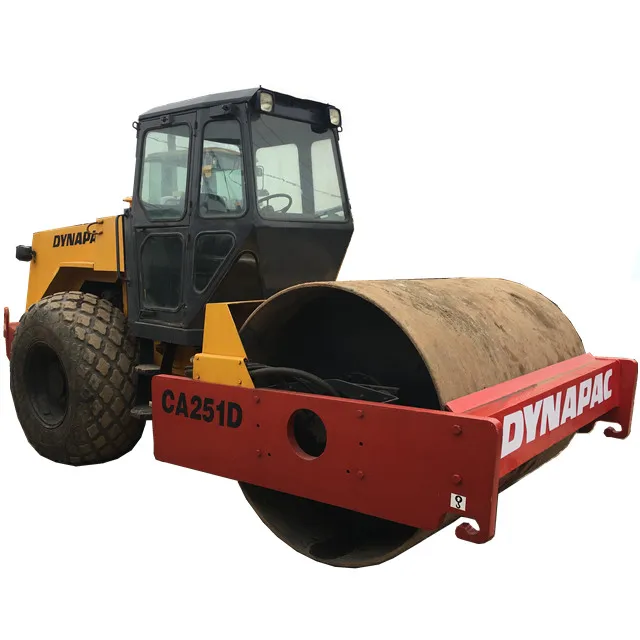 Cheap Double Tire Price Used Dynapac Ca251d Sit On used Road Roller ca251d For Sale