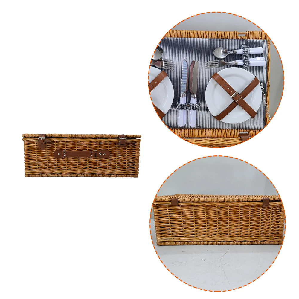 JY Supplies Kid Baby Decoration Natural Rattan Wine And Party Favors Australia Souvenir Food Storage Gift Wicker Picnic Basket