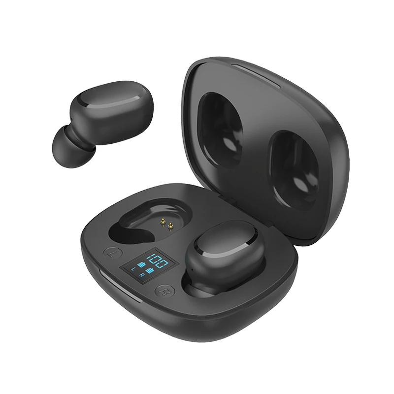 2020 беспроводные наушники Bluetooth 5,0 TWS наушники со светодиодным дисплеем гарнитура с микрофоном Bluetooth наушники