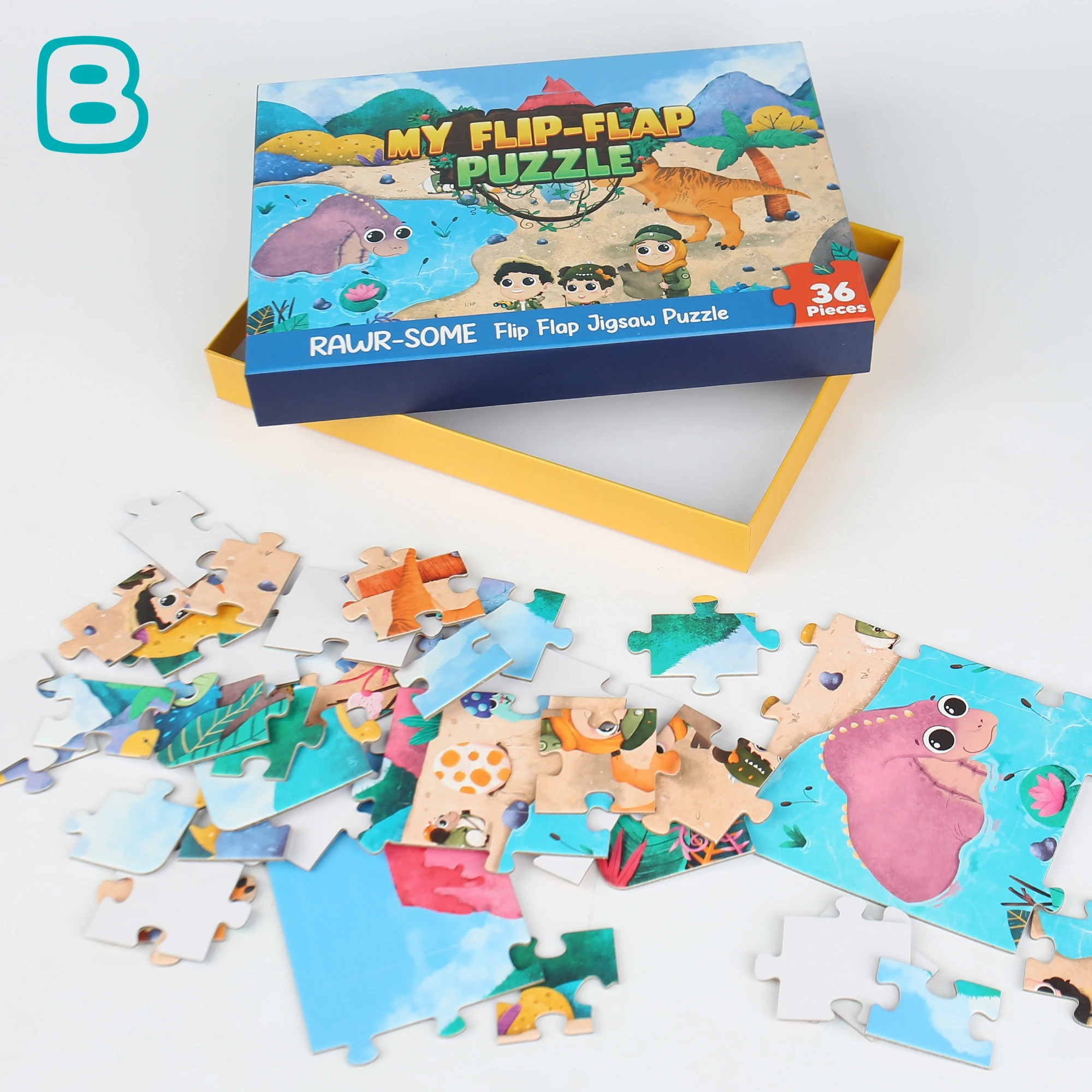 Custom Board Game Hot Sales Puzzles DIY Creative Educational 3d Wooden Jigsaw Puzzles for Family Children Kids