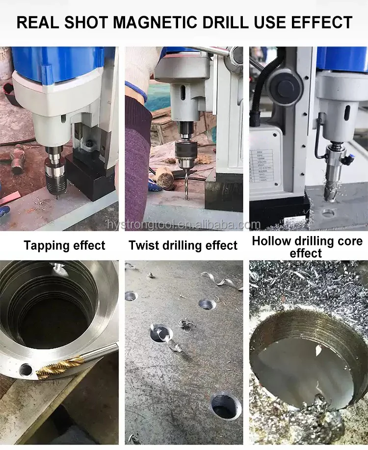 HYstrong Good Price Customized High Precisielectric power drill supplier 50mm drilling Magnetic base drill press HY5124