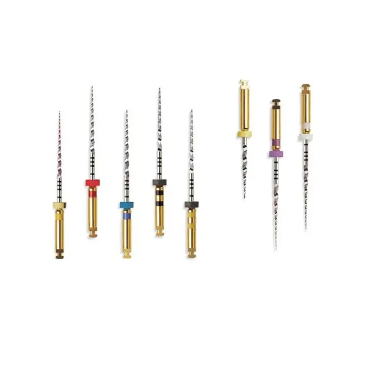 dental consumable high quality Dental gold flexible files endo rotary files golden endodontic files