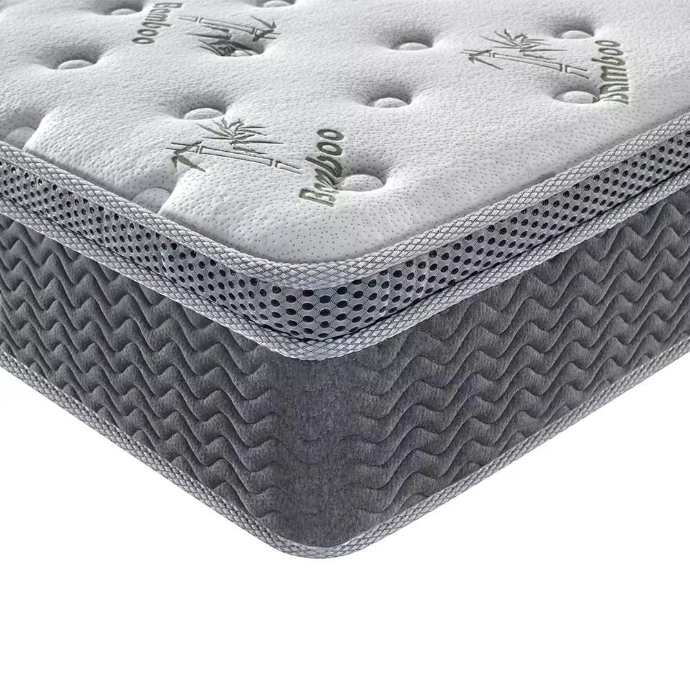 Hotel modern furniture designs king queen double full size memory foam pocket coil mattress custom orthopedic mattress