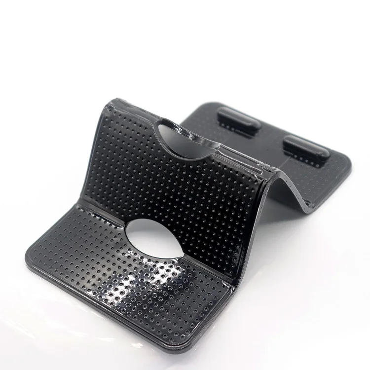 Pyramid Mobile Holder,Foldable Anti Slip Pad,Key Coins Car Dashboard Mat