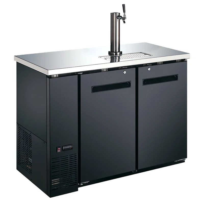 Commercial Portable 11.8cuft Automatic Beer Kegerator With 2 Taps