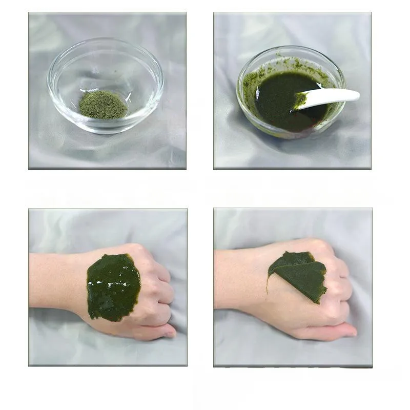 Private Label Deep Cleansing Pore Blackhead Whitehead Closing Acne Remove Fairy Grass Yaocao Hydro Jelly Facial Mask Powder