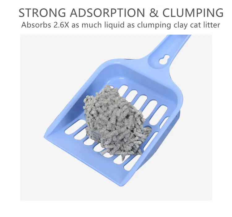 Lovepet Powerful Adsorbent Superior Odor Control Fast Drying Activated Carbon Tofu Cat Litter For Multiple Cat