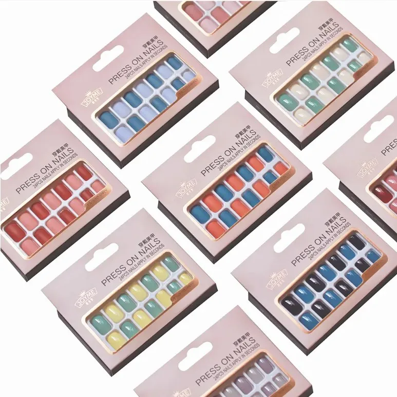 Nail polish boxes manufacturers custom press on nail polish box