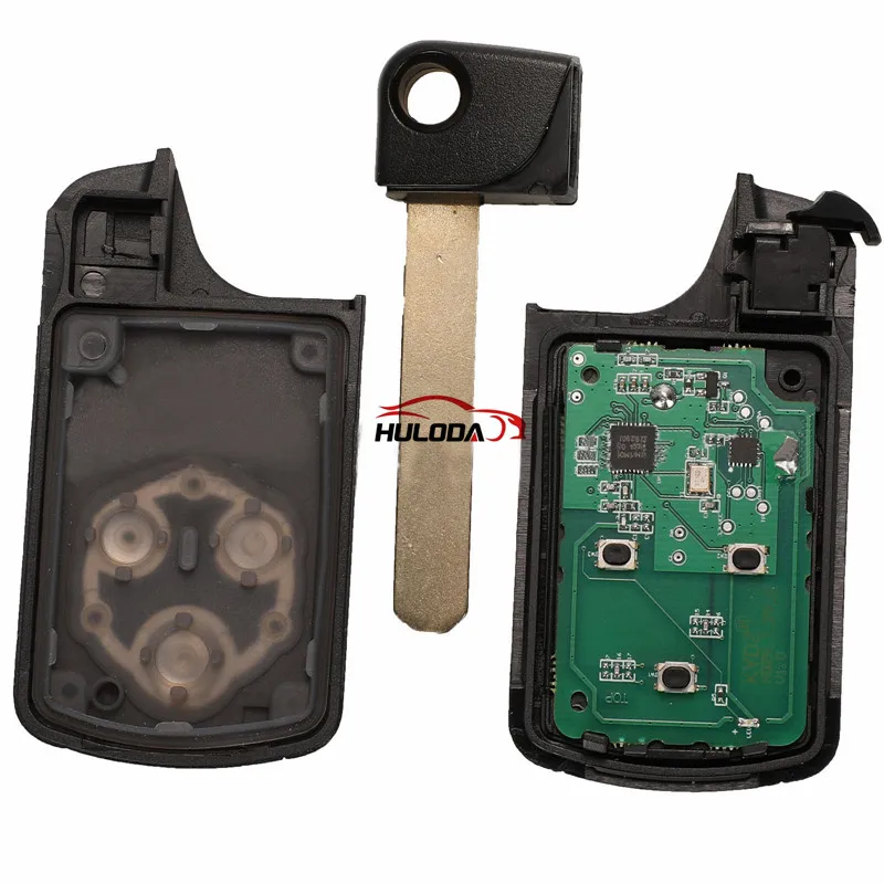 For Honda Accord Civic Fit/CRV car 2/3 key intelligent remote control key 433MHZ with ID46
