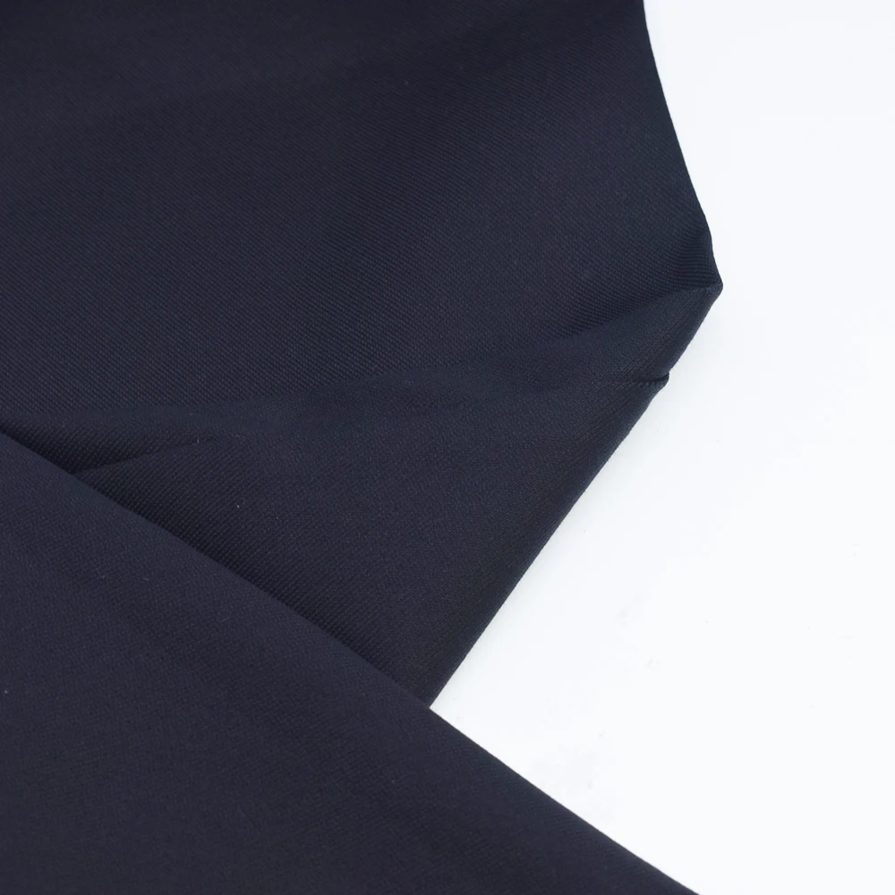 Новый дизайн, двойная плетеная саржевая пряжа, окрашенная хлопковая, модал, полиэстер, спандекс, ткань для мужских брюк