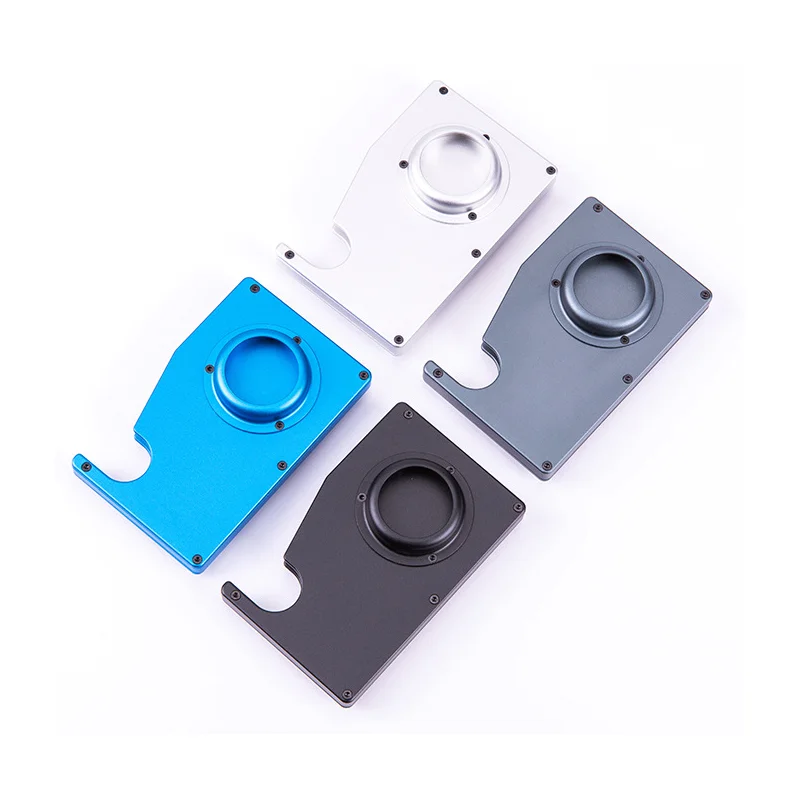 New Arrival Stainless Steel Metal Tracker for Man Woman Automatic Card Holders Wallet Money Clip