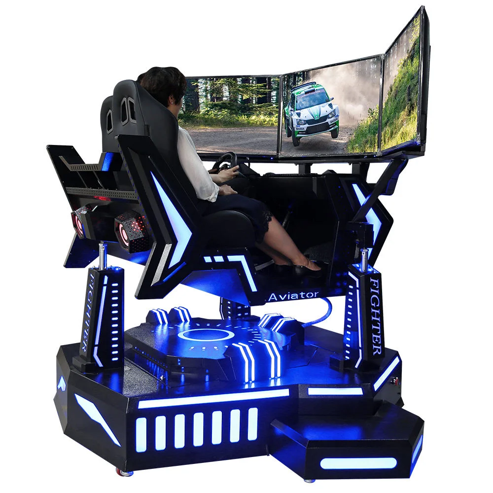 Multiplayers 9D Virtual Reality Race Game Machine Racing Car Driving Simulator VR Racing Simulator