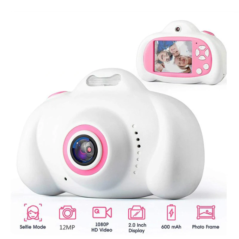 
NEWChildren Mini Kids Camera Educational Toys for Children Baby Gifts Birthday Gift Digital Camera 1080P Projection Video Camera 