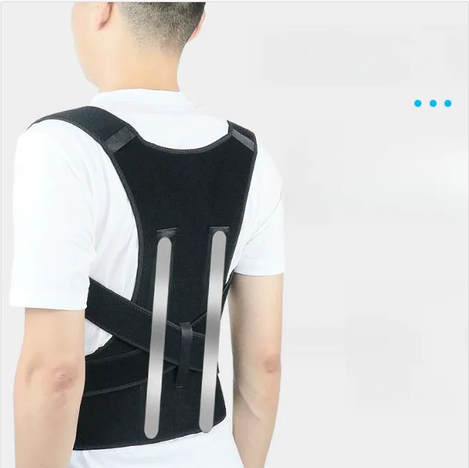 Hot Selling Back Brace Posture Corrector Neoprene Back Lumbar Support Shoulder Posture Support for Improve Posture Provide and B