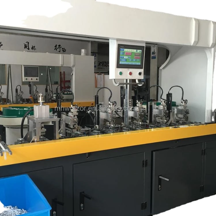 disposable razor assembly machine for razor manufacturer
