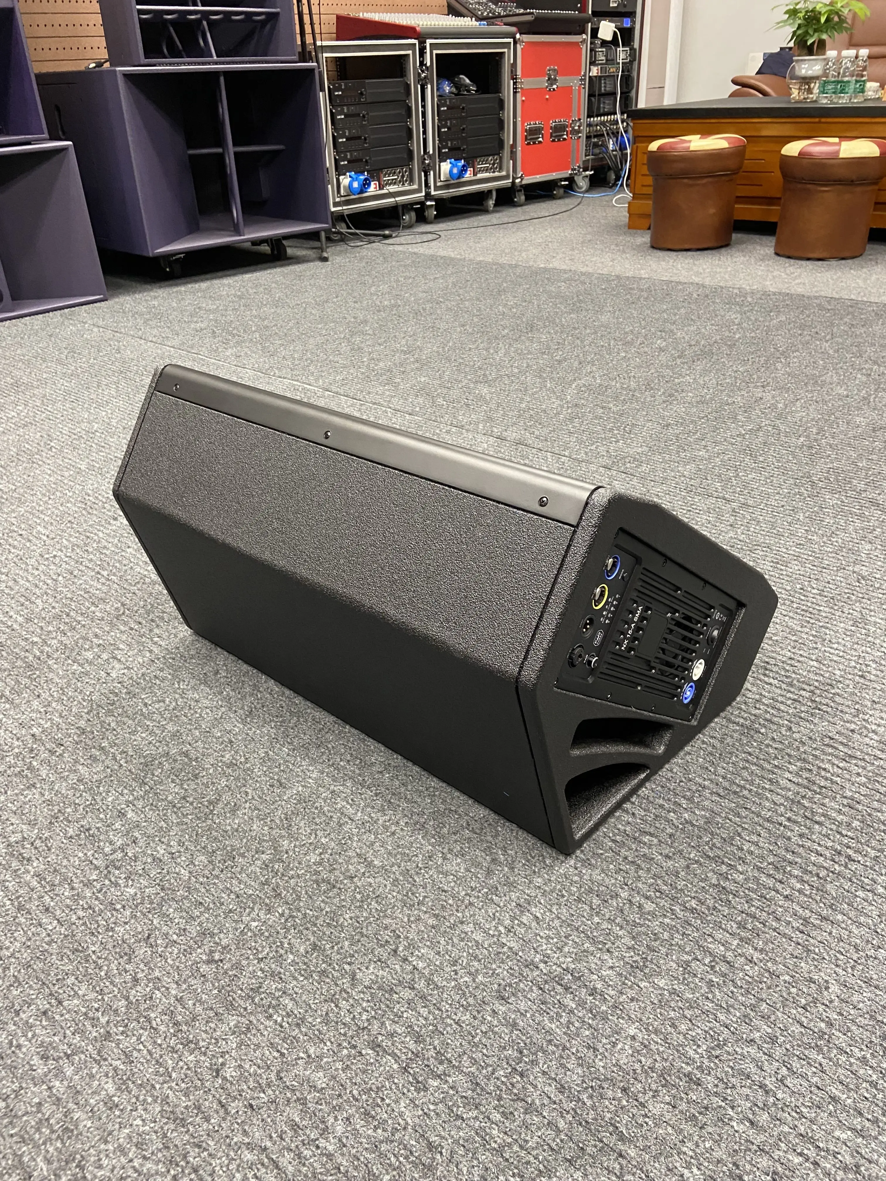 2024 New 15-Inch Coaxial Monitor Speaker for Outdoor Concerts Professional Audio PA System with Video & Lighting Sound