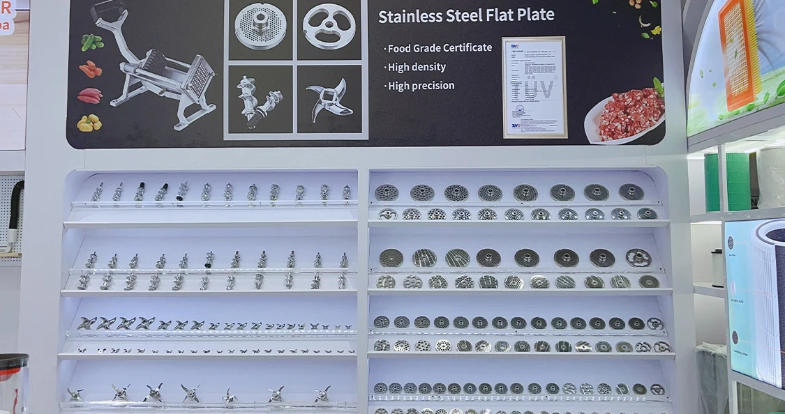 Pork Meat Mincer Grinder Crusher Screw Auger Meat Grinder Mincer Spare Parts Accessory Screw Ring Stainless Steel Aluminium