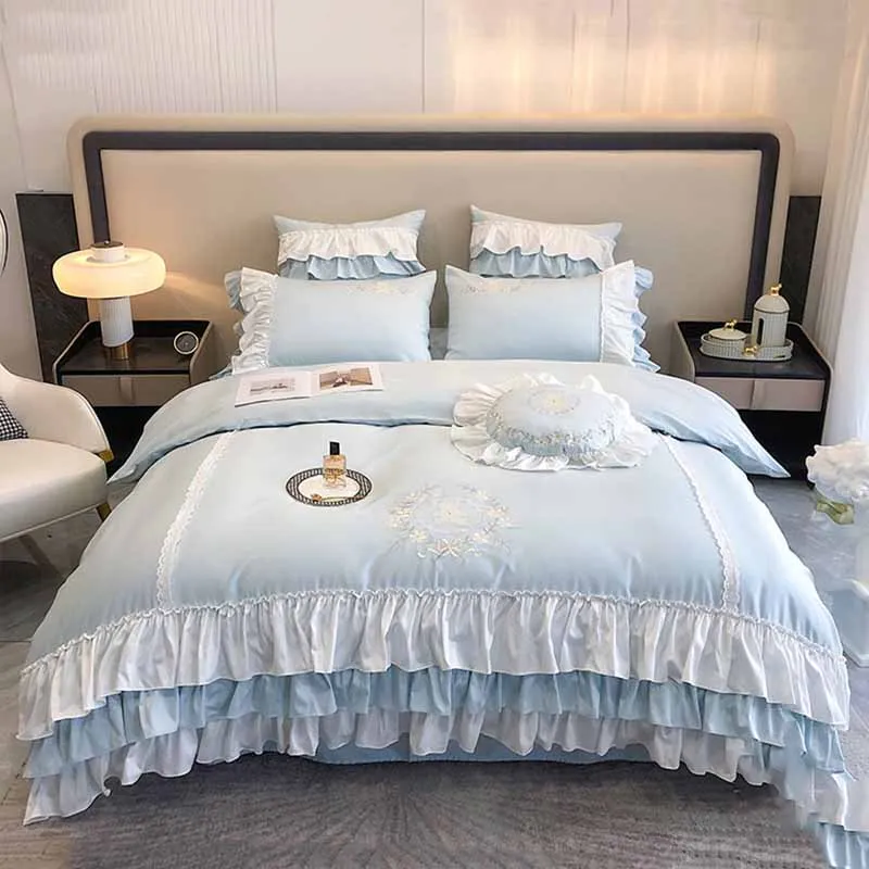 Комплект постельного белья из хлопка, пододеяльник