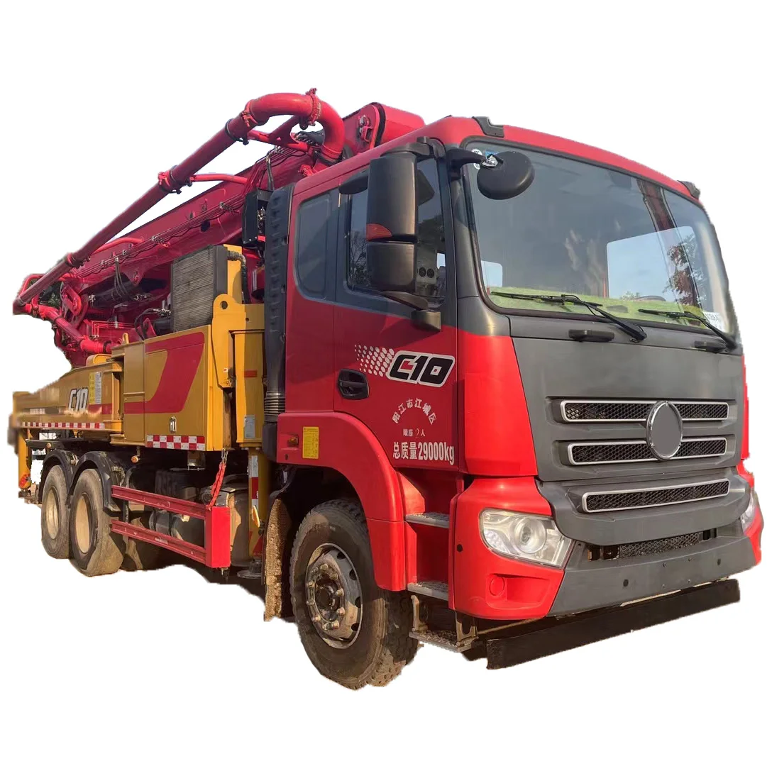 43m Used Boom Pump Truck SYM5290THBES Cement Pumping Truck Price