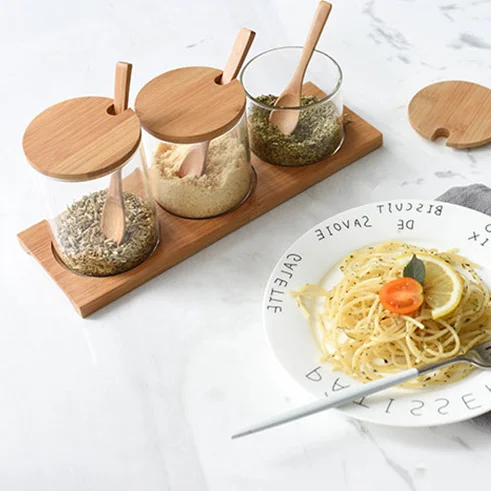 OEM manufacture clear high borosilicate glass canister with stainless steel lid glass jar