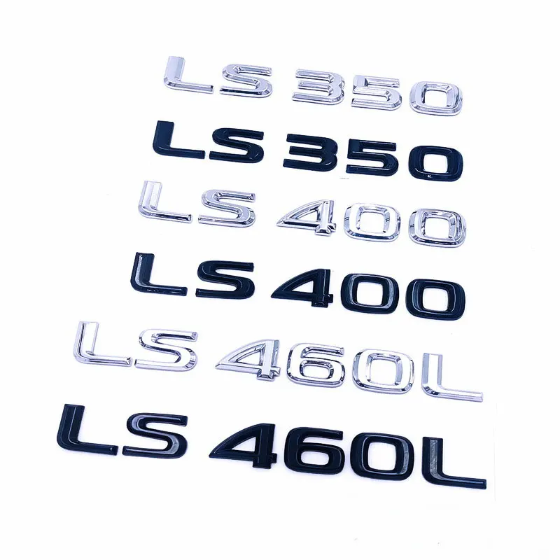 LX470 LC500h LS400 LS500h RX350 RX450hL NX200t LM300h UX250h IS300 CT ES trunk label car sticker for Lexus rear tail refit decal