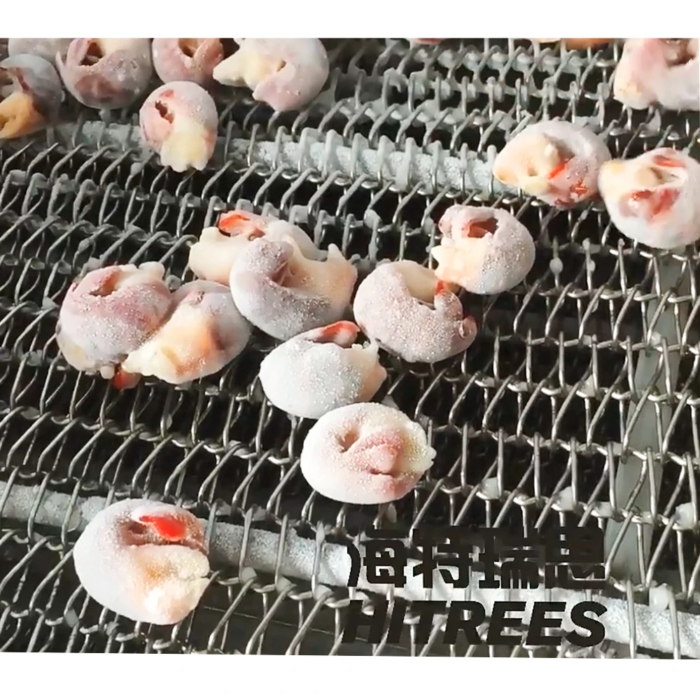 Туннель для замораживания картофеля фри с воздушным охлаждением