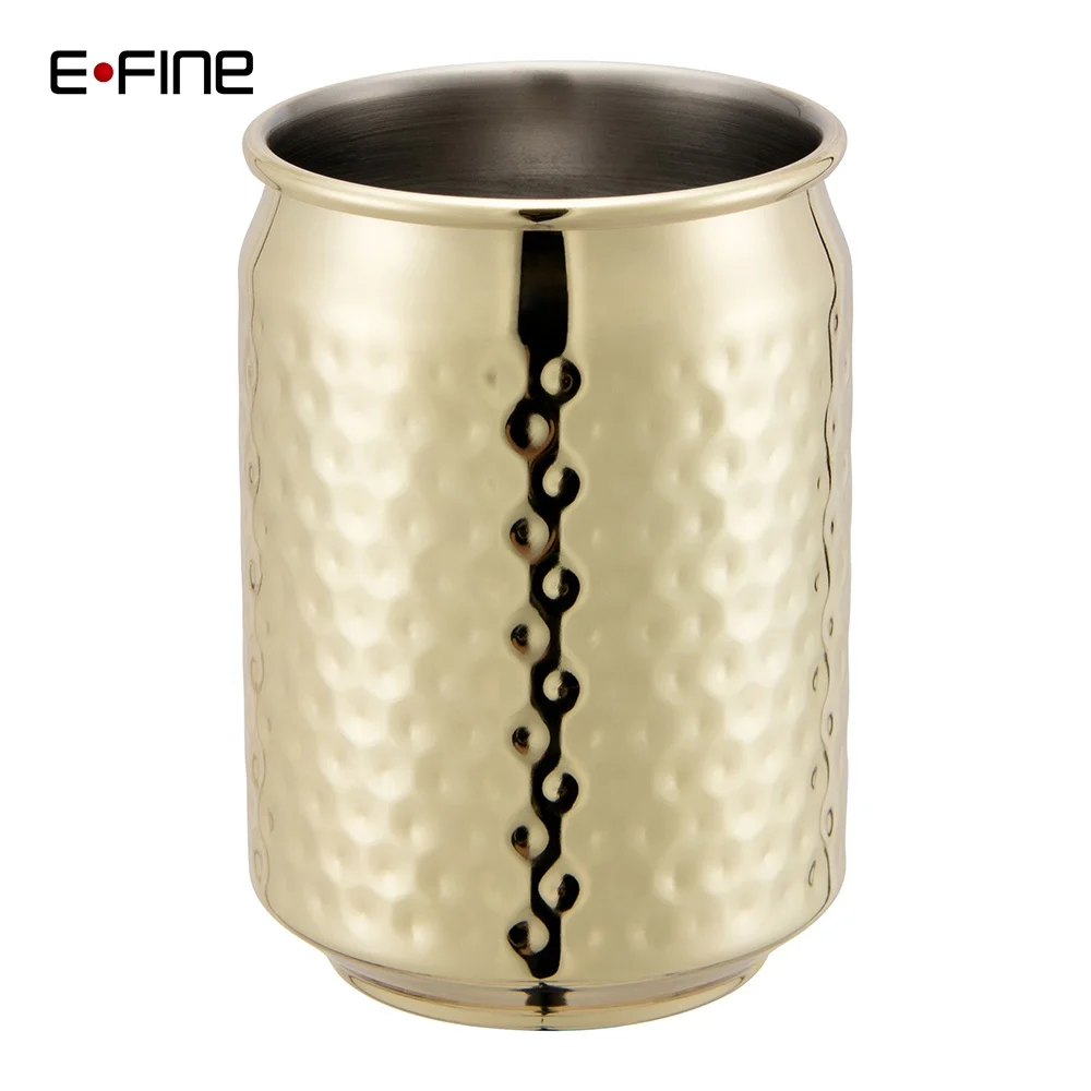 EFINE Amazon продукт с индивидуальным логотипом Двойная Стенка из нержавеющей стали пивные жестяные банки медная Коктейльная